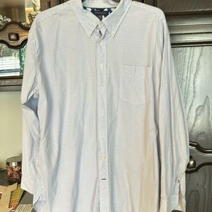 Men’s Tommy Hilfiger long sleeved shirt.  80’s 2 ply cotton
